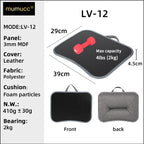 Ergonomic Waist Support Cushion – Lumbar Backrest for Office Computer Chair