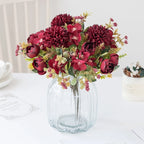 Silk Tea Rose Buds – Artificial Floral Decor for Wedding Bouquets and Crafts
