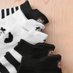 Cartoon Animal Ankle Socks – Cute Low Cut Cotton Hosiery for Women