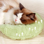 U-Shaped Plush Pet Pillow – Soft Neck Support for Cats and Dogs