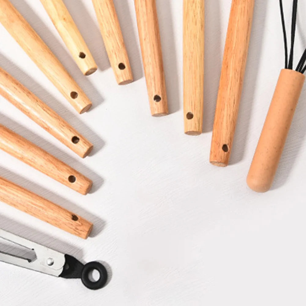Silicone Kitchen Utensil Set – Non-Stick Cooking Tools for Home Chefs