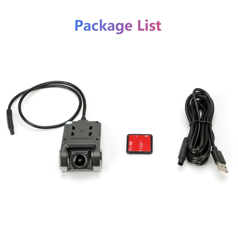 ADAS USB Dash Cam – Full HD Car DVR Camera for Android Navigation Head Units