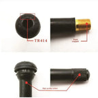 Rubber Tire Valve Stems – Snap-In Replacement Parts for Automotive Repairs