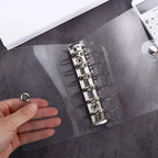Transparent Loose Leaf Ring Binder – A4-A7 Planner for School and Office