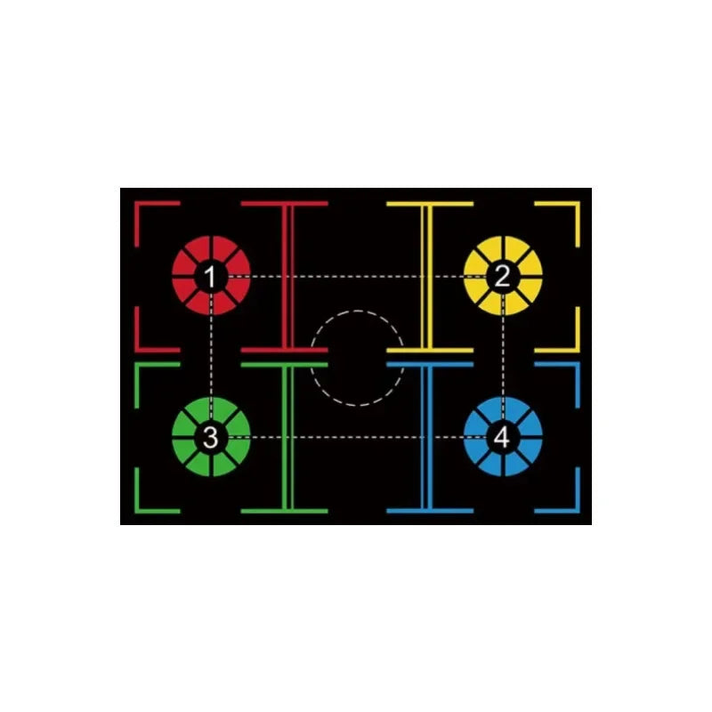 Non-Slip Basketball Training Mat – Soundproof Drill Pad for Indoor Dribbling