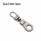 Detachable Metal Zipper Puller Kit – Replacement Repair Set for Sewing Craft