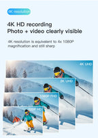 4K Mini Action Camera – Magnetic Wearable Cam for Outdoor Sports