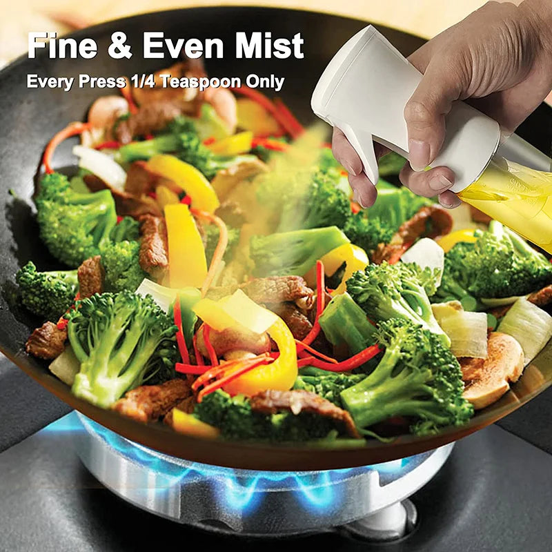 Oil Spray Bottle – Kitchen Vinegar Sprayer for BBQ Cooking and Baking