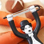 Novelty Character Vegetable Peeler – Plastic Potato Kitchen Tool for Cooking