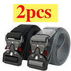 Tactical Nylon Belt – Multi-Functional Canvas Strap for Military Training