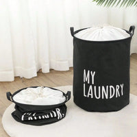 Foldable Waterproof Laundry Basket – Large Capacity Storage for Home and Toys