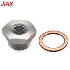 Oxygen Sensor Adapter – M18x1.5 to M12x1.25 Stainless Steel for Car Exhaust