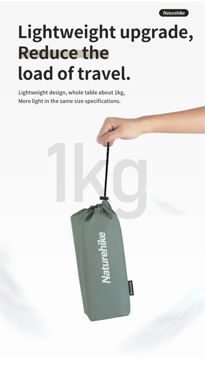 Ultralight Folding Camping Table – Portable Aluminum Desk for Outdoor Travel