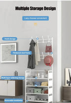 Multi-Layer Shoe Rack – Floor-Standing Organizer for Entryway and Closet Storage