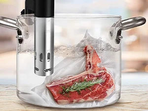 Embossed Vacuum Sealer Bags – Food Preservation Rolls for Sous Vide Cooking