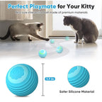 Interactive Automatic Cat Ball – Smart Motion Sensor Toy for Indoor Pet Play