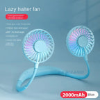 Rechargeable Neck Fan – Portable 3-Speed Hands-Free Cooling for Sports