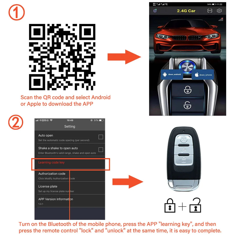 Smart Car Alarm – Remote Engine Start System for Vehicle Ignition