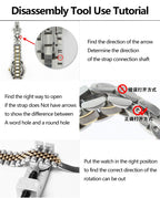 Watch Link Pin Remover Tool – Adjustable Sizing Kit for Jewelry Repair