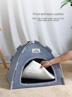 Foldable Pet Tent – Breathable Cooling House for Indoor and Outdoor Use