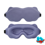 Soft 3D Sleeping Mask – Breathable Light Blocking Eyeshade for Travel