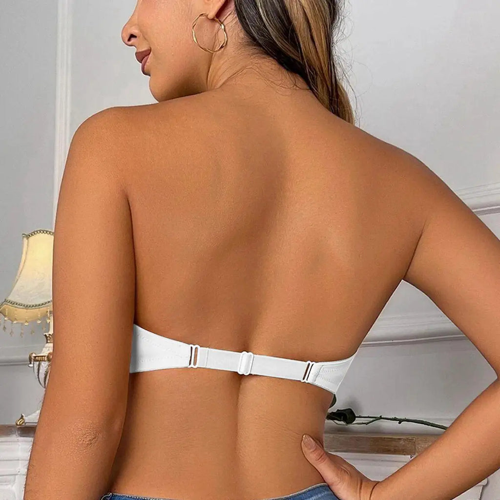 Front Closure Demi Bra – Invisible T-Shirt Lingerie for Women