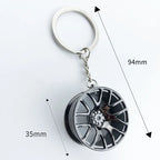 Metal Vernier Caliper Keychain – Miniature Bottle Opener for Car Accessories