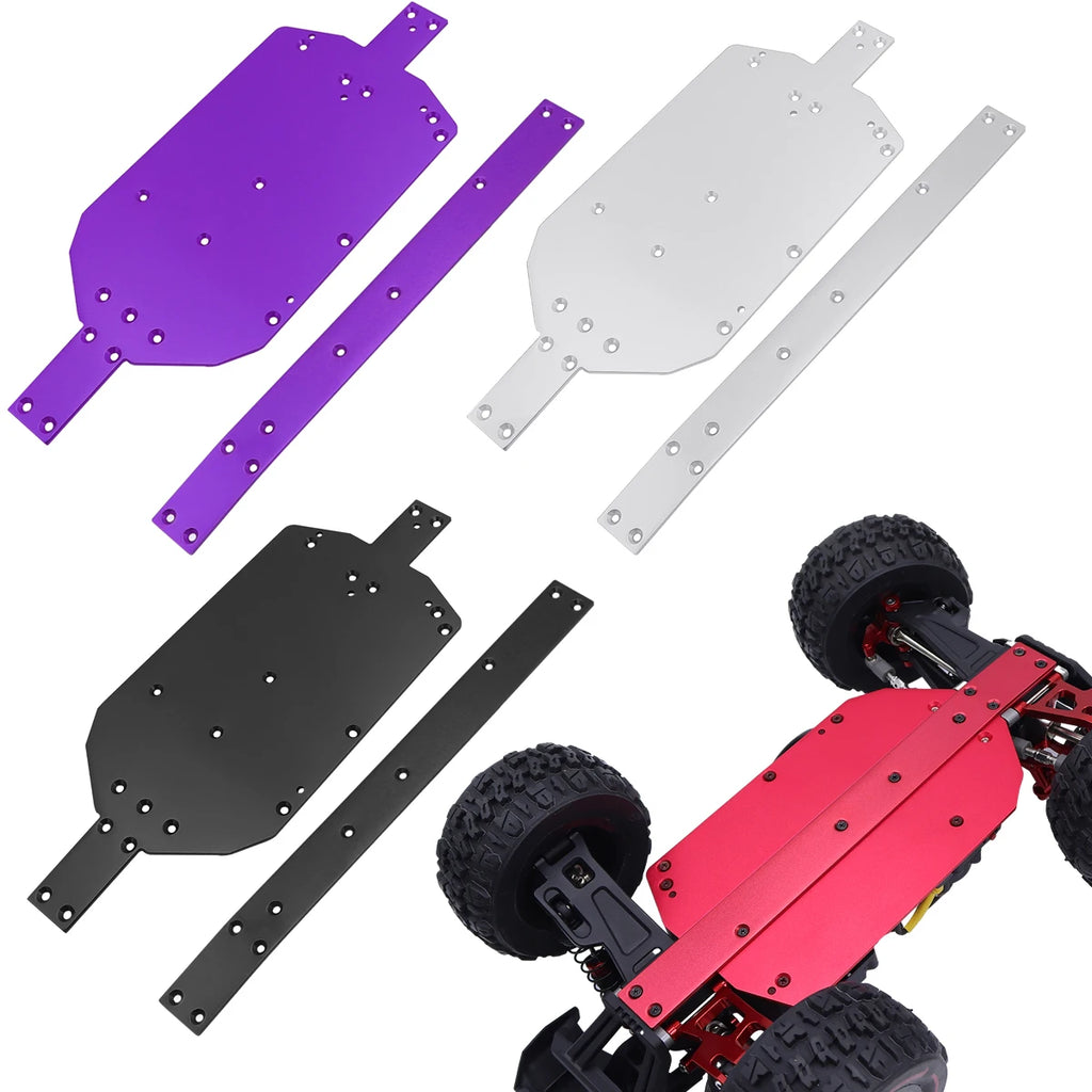 Metal Chassis Guard Plate – Reinforcement Stiffener for RC Racing Cars