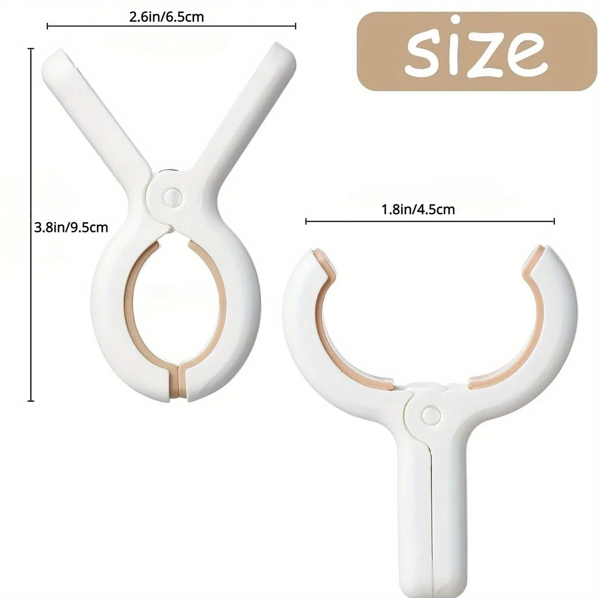 Heavy Duty Plastic Clothes Pins – Anti-Rust Spring Clips for Laundry and Beach