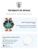 Elegant Stainless Steel Quartz Watch – Luxury Fashion Accessory for Women