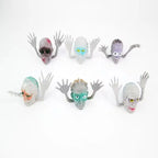 Mini Monster Finger Puppets – Spooky Ghost Zombie Toys for Kids Parties