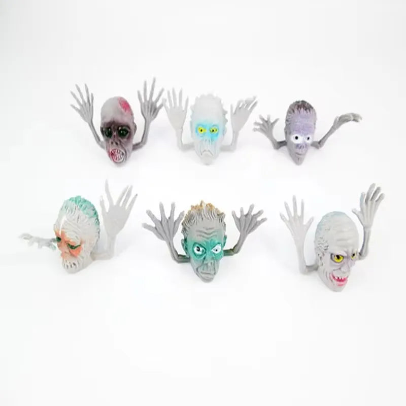 Mini Monster Finger Puppets – Spooky Ghost Zombie Toys for Kids Parties