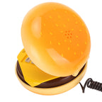 Hamburger Novelty Landline Telephone – Retro Kitchen Decor for Home Office