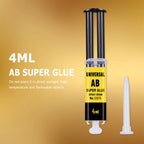 Epoxy Resin AB Glue – Waterproof Fast Setting Adhesive for Wood Metal Repair