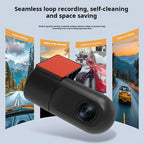 WiFi Dash Camera – 1080P HD 360 Degree Recorder for Smart Car Monitoring