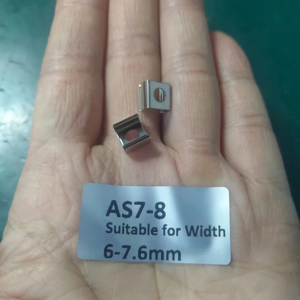 Stainless Steel LED Mounting Clips – Rigid Fixture for Outdoor Neon Strips