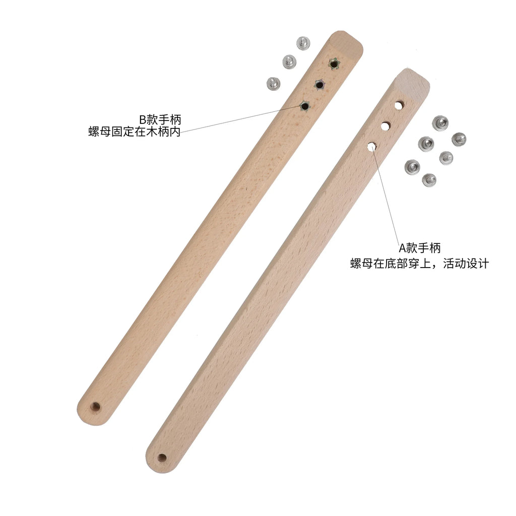 Perforated Aluminum Pizza Peel – Non-Slip Wooden Handle for Home Baking
