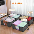Foldable Clothes Storage Bag – Large Capacity Container for Closet Organization