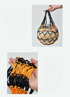 Nylon Ball Storage Bag – Portable Mesh Carry Holder for Soccer and Sports