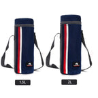 Insulated Oxford Water Bottle Bag – 1L/2L Pouch for Hiking and Summer Travel