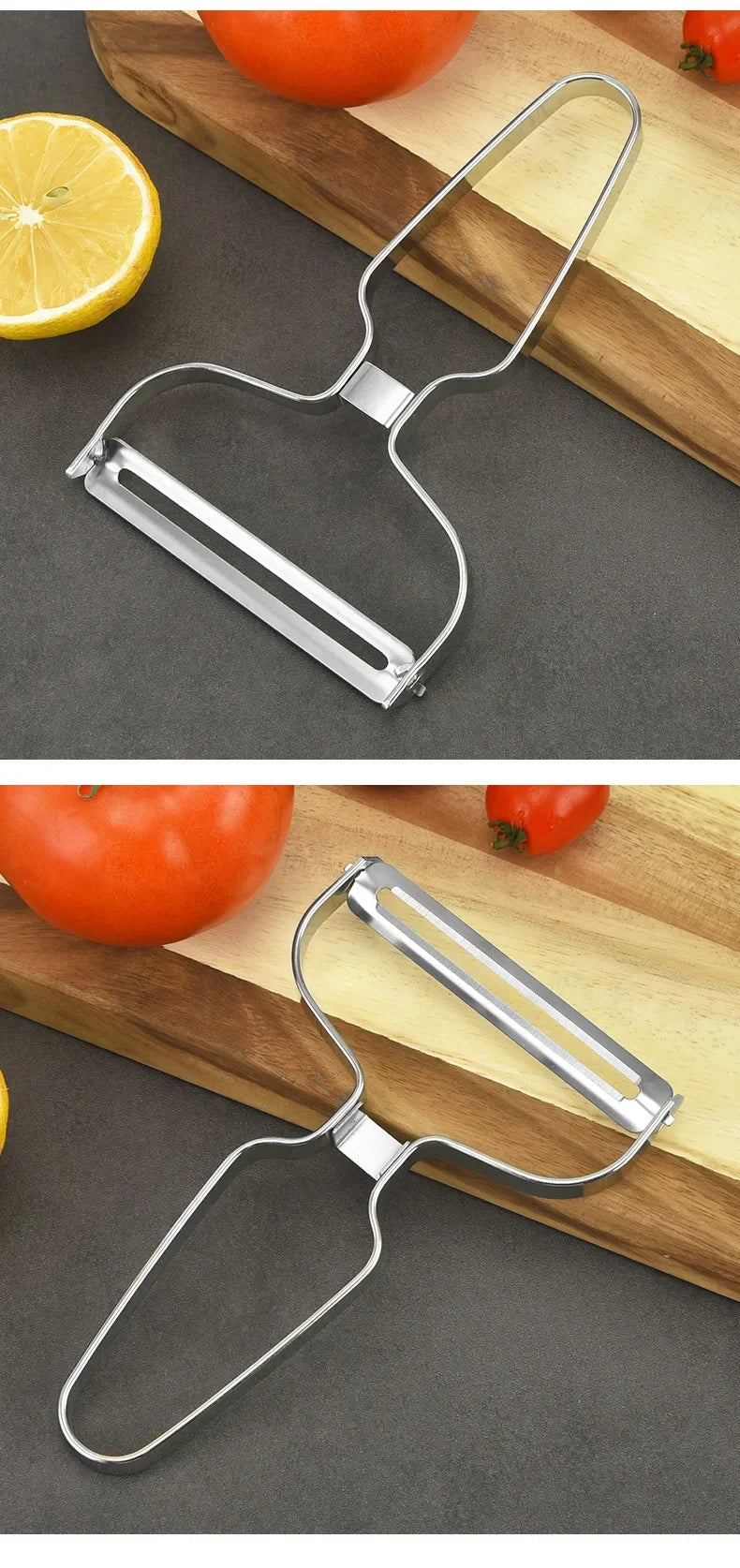 Stainless Steel Vegetable Slicer – Thin Paring Knife for Kitchen Prep