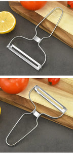 Stainless Steel Vegetable Slicer – Thin Paring Knife for Kitchen Prep