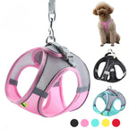 Adjustable Puppy Harness Vest – Comfortable Pet Supplies for Small Dogs