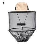 Mosquito Head Net Hat – Sun Protection Mesh Veil for Outdoor Fishing Hiking