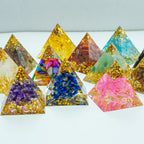 Amethyst Crystal Pyramid – Reiki Energy Generator for Chakra Meditation