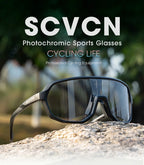 Photochromic Cycling Sunglasses – UV400 Protective Eyewear for MTB Sports