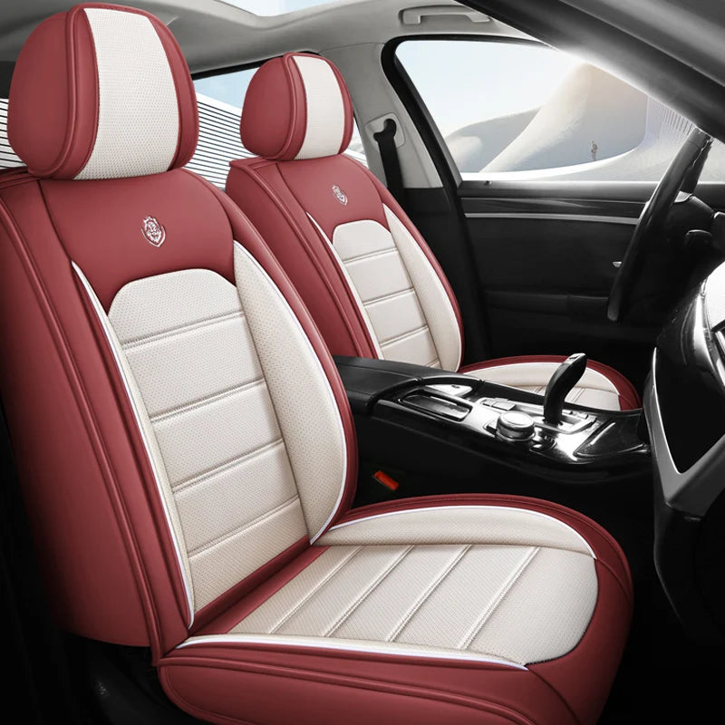 Universal Front Car Seat Covers – Durable Breathable Protector for SUVs Sedans