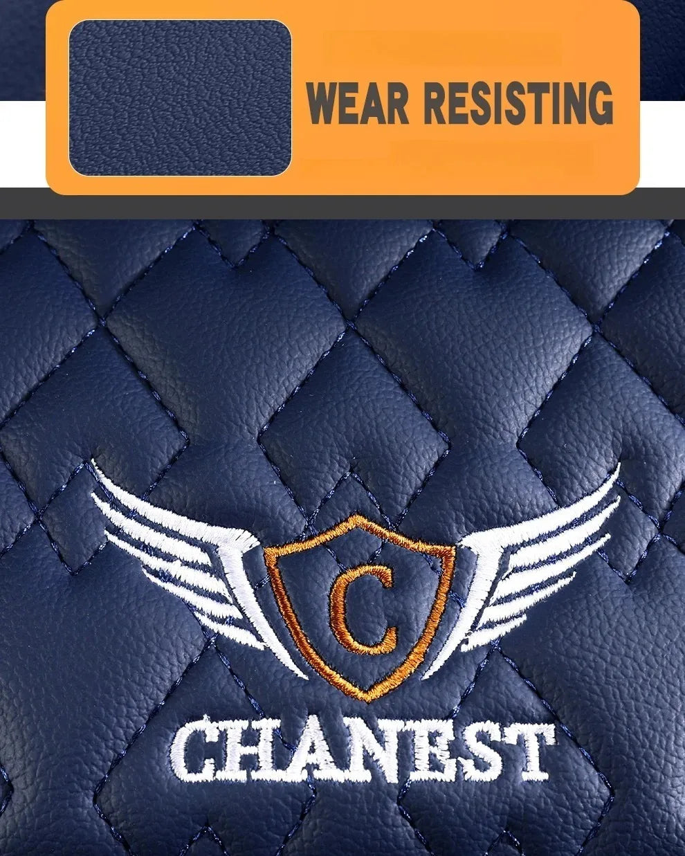 Full-Wrap Leather Car Seat Covers – Durable Universal Fit for All-Season Driving