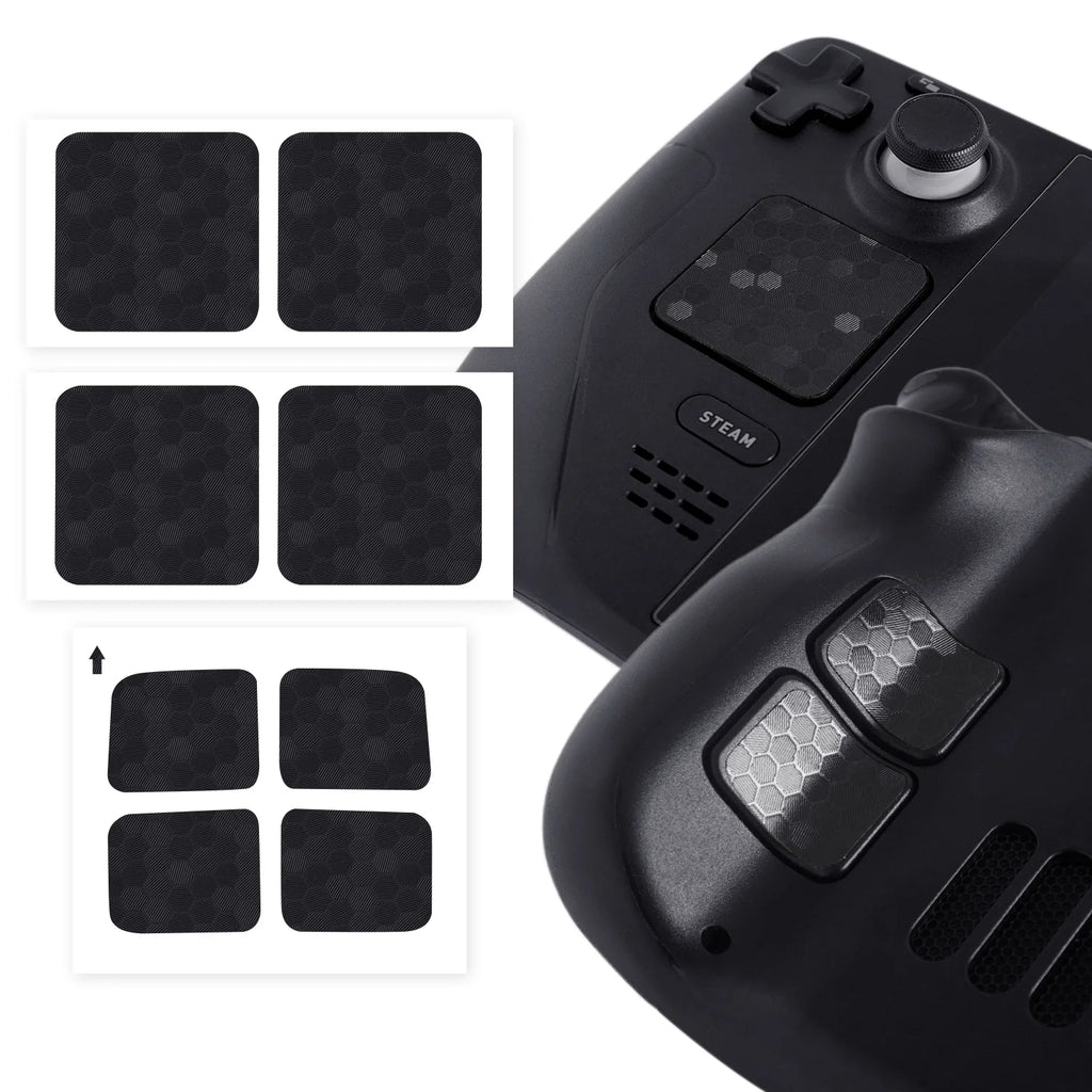 Button and Touchpad Stickers – Anti-Scratch Protective Skins for Steam Deck