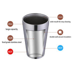 Stainless Steel Diamond Hammer Cup – Insulated Outdoor Camping Drinkware